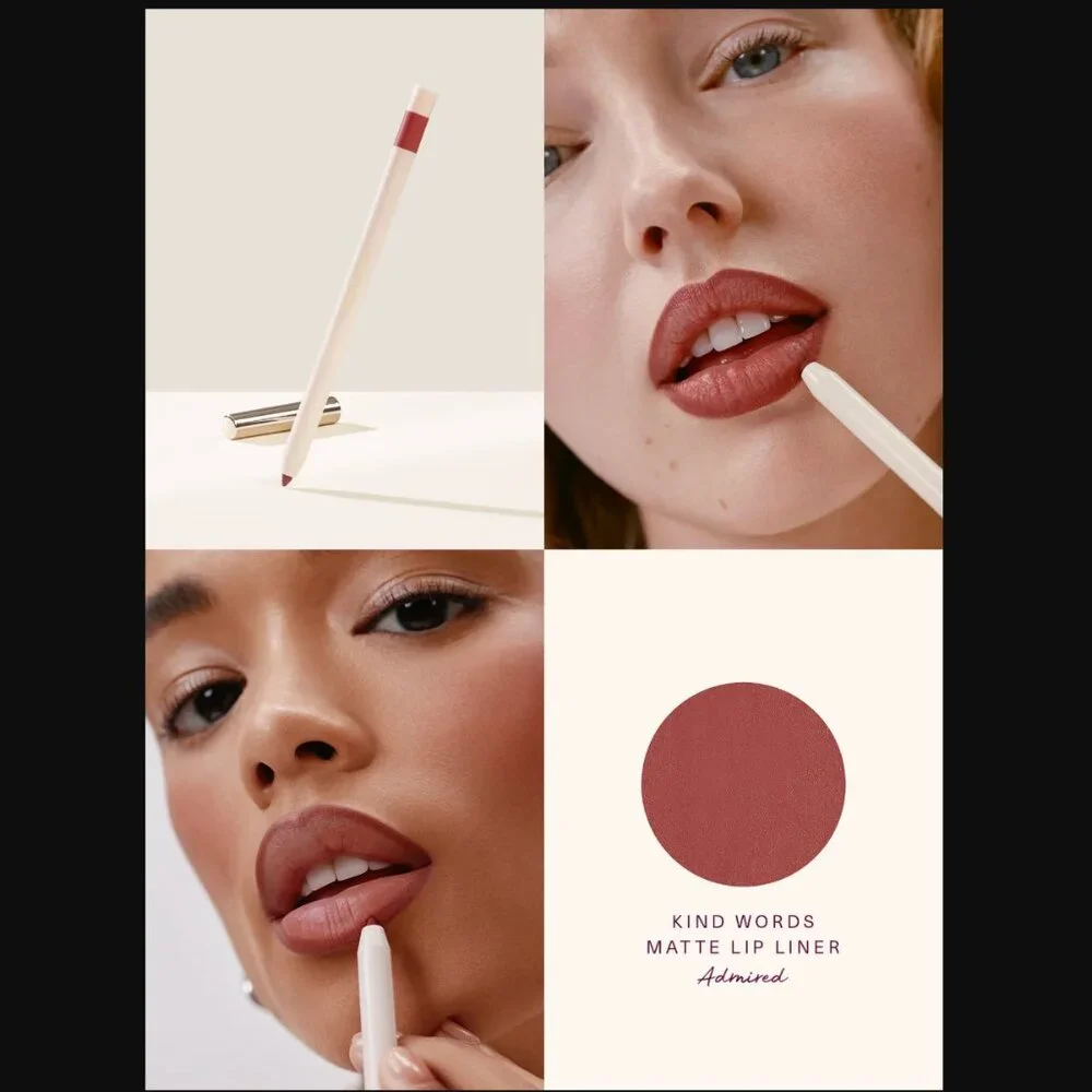 NWT Rare Beauty Glass Effect Lip Liner & Gloss Duo